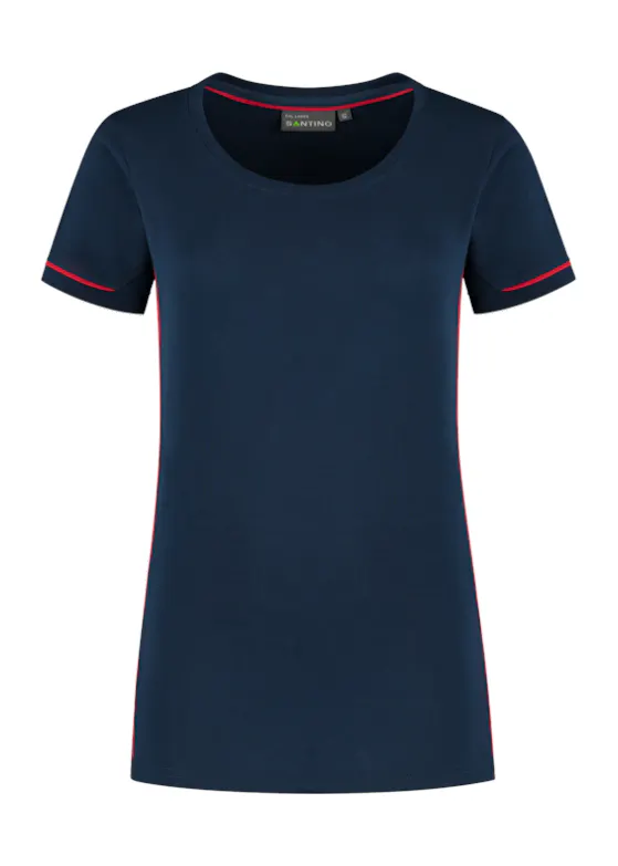 Santino Cal 1234515 T-shirt Regular Fit Dames Contrast
