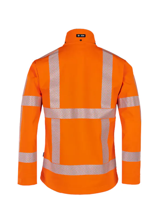 Sioen Anloo 7023A2TUSFC1 Softshell Werkjas RWS Reflecterend