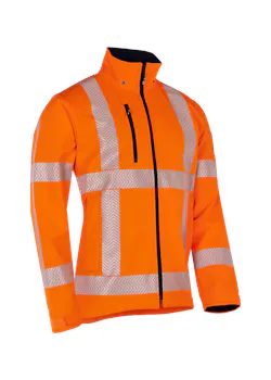 Sioen Anloo 7023A2TUSFC1 Softshell Werkjas RWS Reflecterend miniatuur
