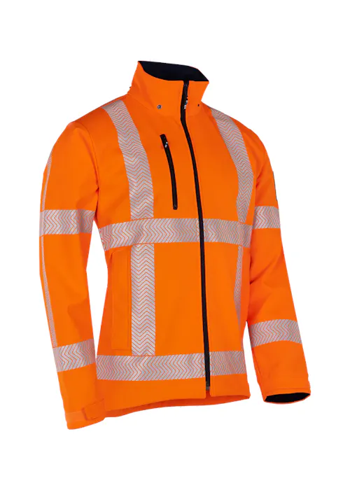 Sioen Anloo 7023A2TUSFC1 Softshell Werkjas RWS Reflecterend