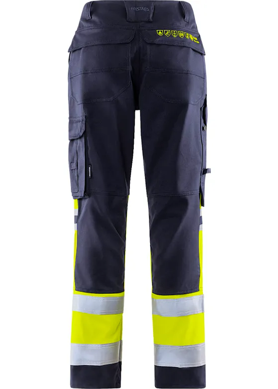 Fristads Flamestat 301780 High-Vis-Stretchhose, Klasse 1, 2170 ATHF, für Damen