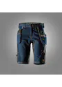 Snickers Denim-Shorts mit Holstertaschen 6155, Stretch, Slim Fit: FlexiWork Vorschaubild