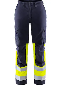Fristads Flamestat 301780 High Vis Stretch Broek Klasse 1 2170 ATHF Dames