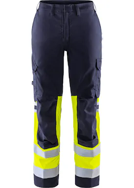Fristads Flamestat 301780 High-Vis-Stretchhose, Klasse 1, 2170 ATHF, für Damen