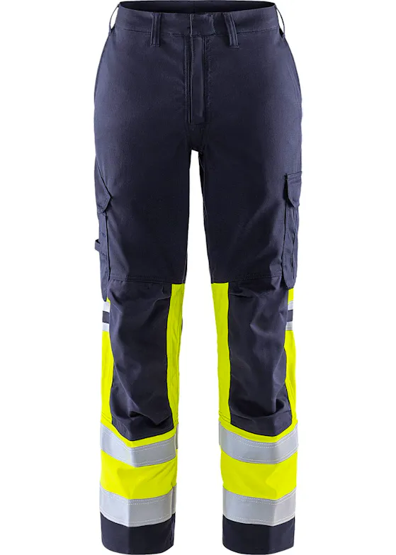 Fristads Flamestat 301780 High-Vis-Stretchhose, Klasse 1, 2170 ATHF, für Damen