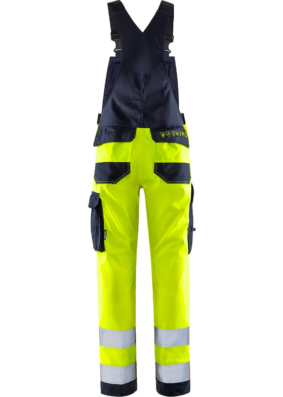 Fristads Flamestat 301781 High-Vis Stretch Bib 'n' Brace, Klasse 2, 1169 ATHF