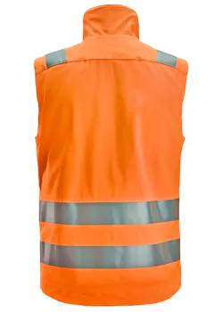 Snickers 4534 Vest Hi-Vis Klasse 1/2 Regular Fit miniatuur