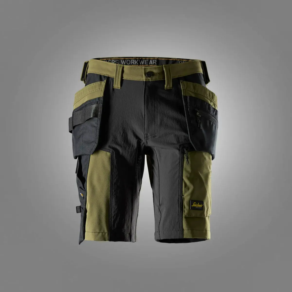 Khaki Groen/Zwart