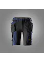 Snickers Werkshorts met Holsterzakken 6118 Stretch Slim Fit AllroundWork miniatuur