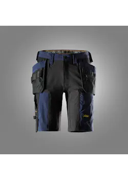 Snickers Werkshorts met Holsterzakken 6118 Stretch Slim Fit AllroundWork miniatuur