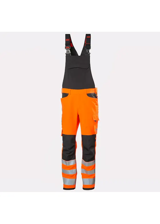 Helly Hansen Alna 4X CL 2 77549 Work Bib Stretch Reflecterend