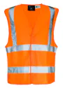 Lyngsoe LR1056 Safety Vest Hi-Vis Reflecterend Regular Fit miniatuur