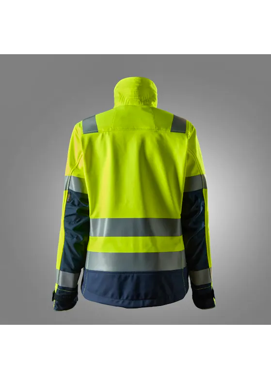 Snickers Workwear AllroundWork High-Vis Softshell-Damenjacke Klasse 2/3 1237
