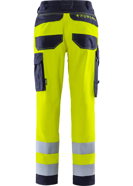 Fristads Flamestat 301779 High-Vis-Stretchhose, Klasse 2, 2169 ATHF, Damen