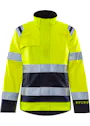 Fristads Flamestat 301777 High-Vis Stretch-Arbeitsjacke Klasse 3, 4161 ATHF, Damen Vorschaubild