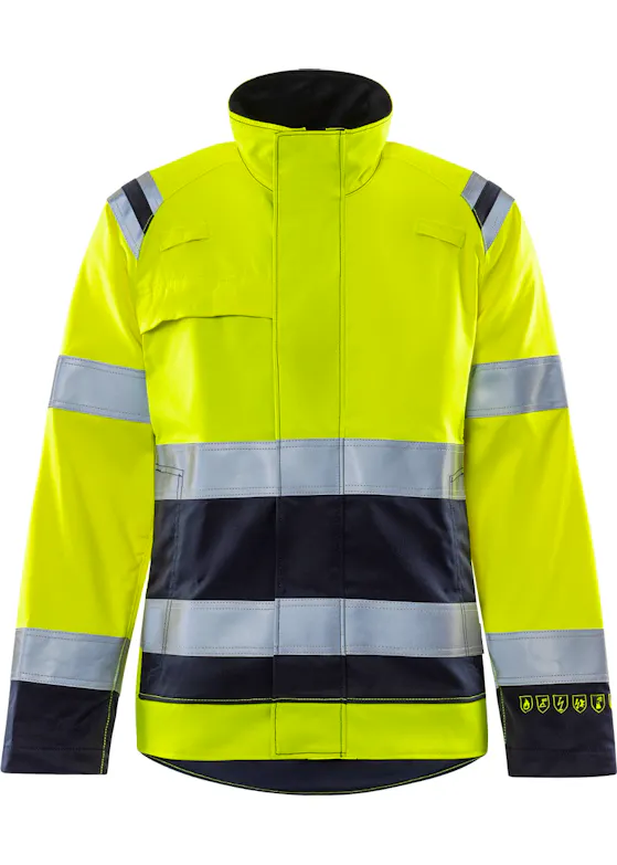 Fristads Flamestat 301777 High-Vis Stretch-Arbeitsjacke Klasse 3, 4161 ATHF, Damen