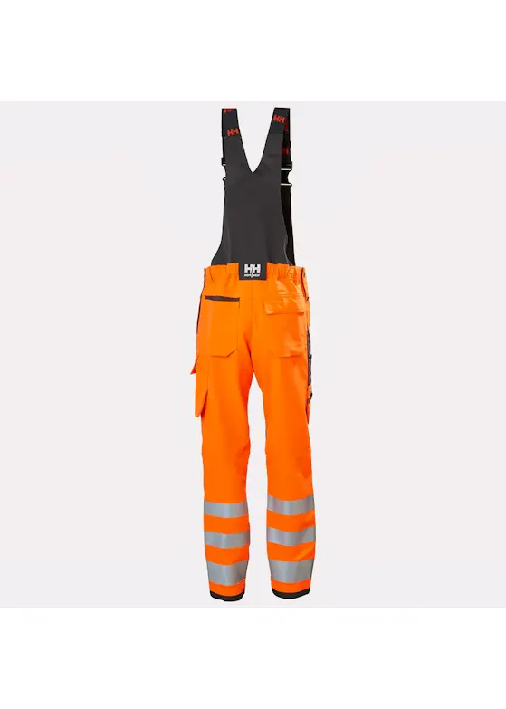 Helly Hansen Alna 4X CL 2 77549 Work Bib Stretch Reflecterend