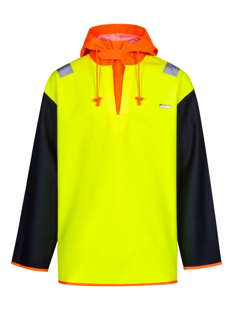 High Vis Gelb/Marineblau