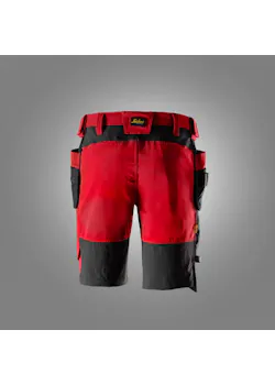 Snickers Werkshorts met Holsterzakken 6118 Stretch Slim Fit AllroundWork miniatuur