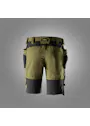Snickers Werkshorts met Holsterzakken 6118 Stretch Slim Fit AllroundWork miniatuur