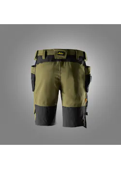 Snickers Werkshorts met Holsterzakken 6118 Stretch Slim Fit AllroundWork miniatuur