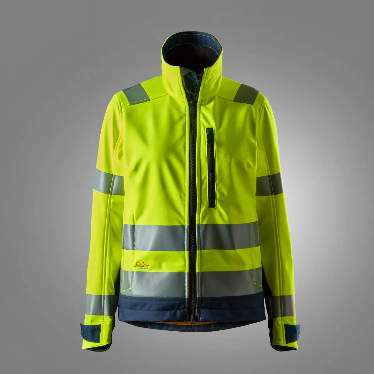 High Vis Gelb/Marineblau
