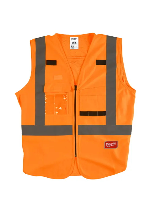 Milwaukee 4932471890 Veiligheidshesje Hi-vis Klasse 2 (1 Stuk)