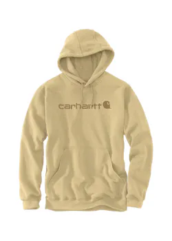 Carhartt Signature Logo 100074 Sweatshirt Hooded Comfort Fit Verwarmd miniatuur