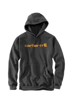 Carhartt Signature Logo 100074 Sweatshirt Hooded Comfort Fit Verwarmd miniatuur