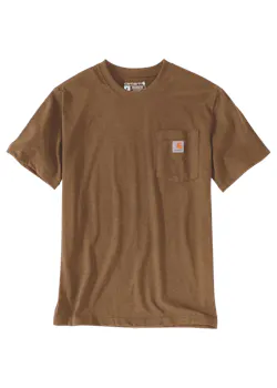 Carhartt 103296 T-Shirt Heavyweight S/S K87 Pocket Relaxed Fit miniatuur