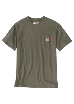Carhartt 103296 T-Shirt Heavyweight S/S K87 Pocket Relaxed Fit miniatuur