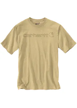 Carhartt 103361 T-Shirt Logo Graphic Heavyweight Short-Sleeve Relaxed Fit miniatuur