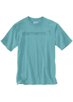Carhartt 103361 T-Shirt Logo Graphic Heavyweight Short-Sleeve Relaxed Fit miniatuur