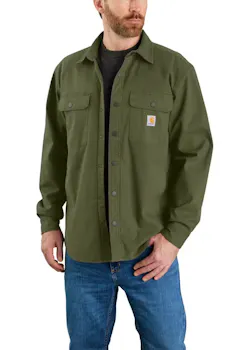 Carhartt Canvas Fleece-Lined Shirt Jac miniatuur