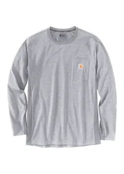 Carhartt 106656 T-Shirt Midweight L/S Pocket UV-bescherming miniatuur