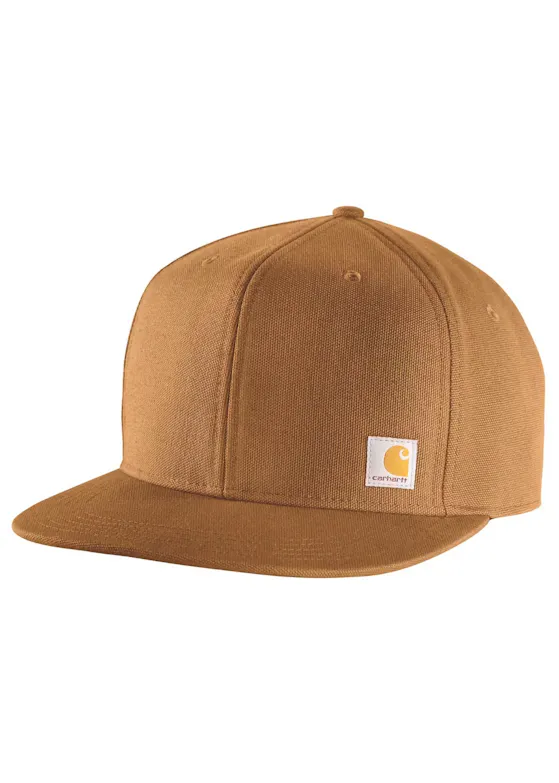 Carhartt Firm Duck Flat Brim Cap