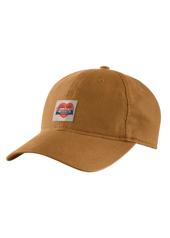 Carhartt Heart-Patch Canvas Cap 107401