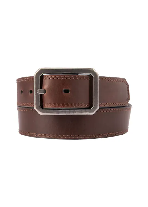 Carhartt Leather Reversible Center Bar Buckle Belt A0006222
