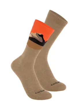 Carhartt Wool-Blend Mountain Crew Socks, 2-Pack
