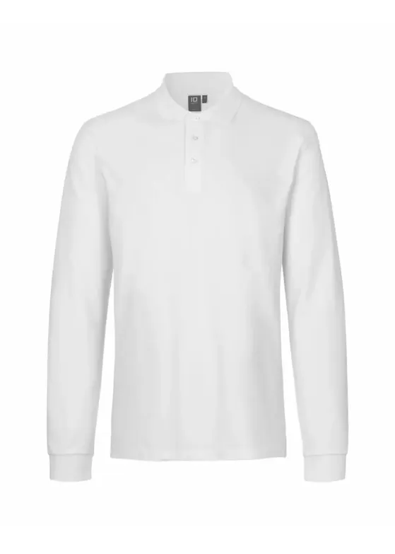 ID Identity Long-Sleeved Poloshirt Shirt 0544 Stretch