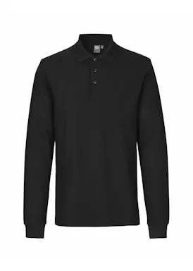 ID Identity Long-Sleeved Poloshirt Shirt 0544 Stretch