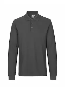 ID Identity Long Sleeved Polo Shirt 0544 Stretch miniatuur
