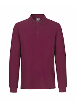 ID Identity Long Sleeved Polo Shirt 0544 Stretch miniatuur