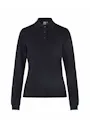 ID Identity Long Sleeved Polo Shirt 0545 Stretch Dames miniatuur