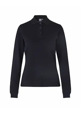 ID Identity Long-Sleeved Poloshirt Shirt 0545 Stretch Damen