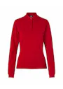 ID Identity Long Sleeved Polo Shirt 0545 Stretch Dames miniatuur