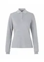 ID Identity Long Sleeved Polo Shirt 0545 Stretch Dames miniatuur