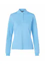 ID Identity Long Sleeved Polo Shirt 0545 Stretch Dames miniatuur
