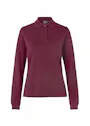 ID Identity Long Sleeved Polo Shirt 0545 Stretch Dames miniatuur