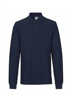 ID Identity Long Sleeved Polo Shirt 0544 Stretch miniatuur